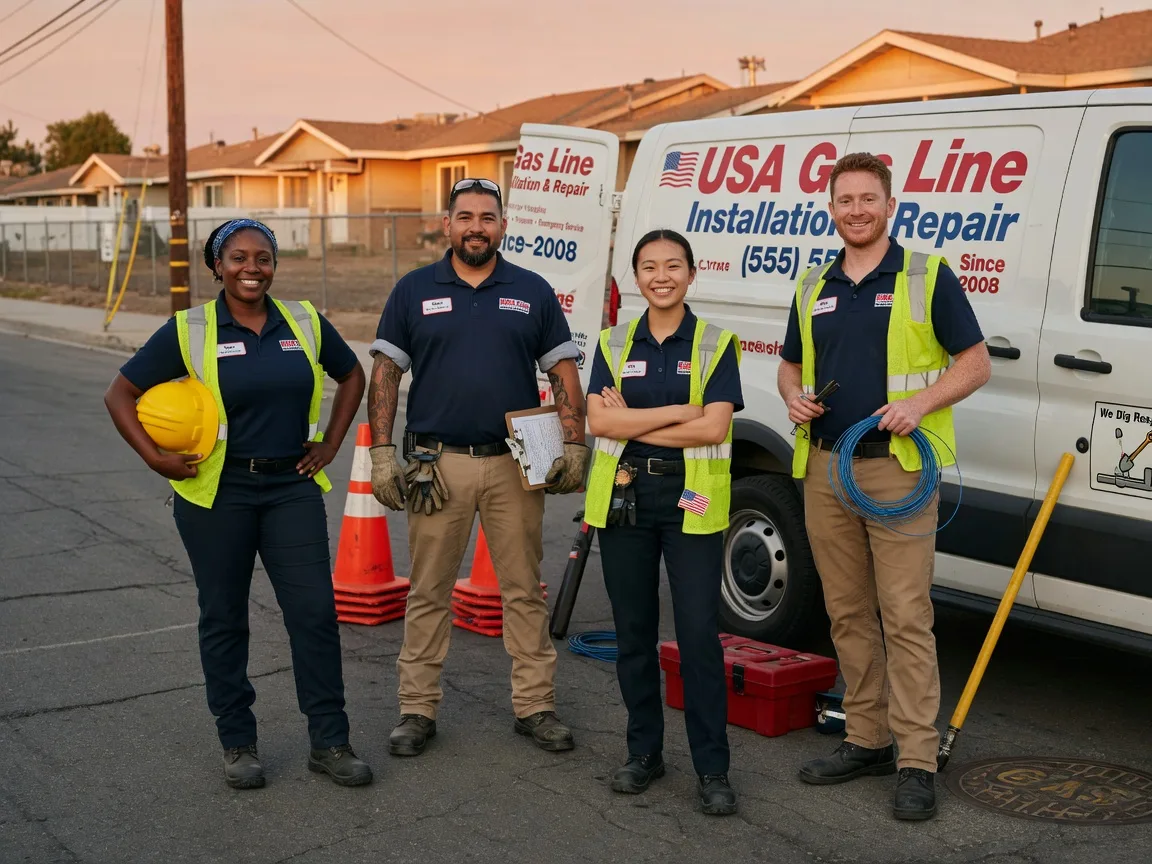 Gas Line Installation company in Joice, IA